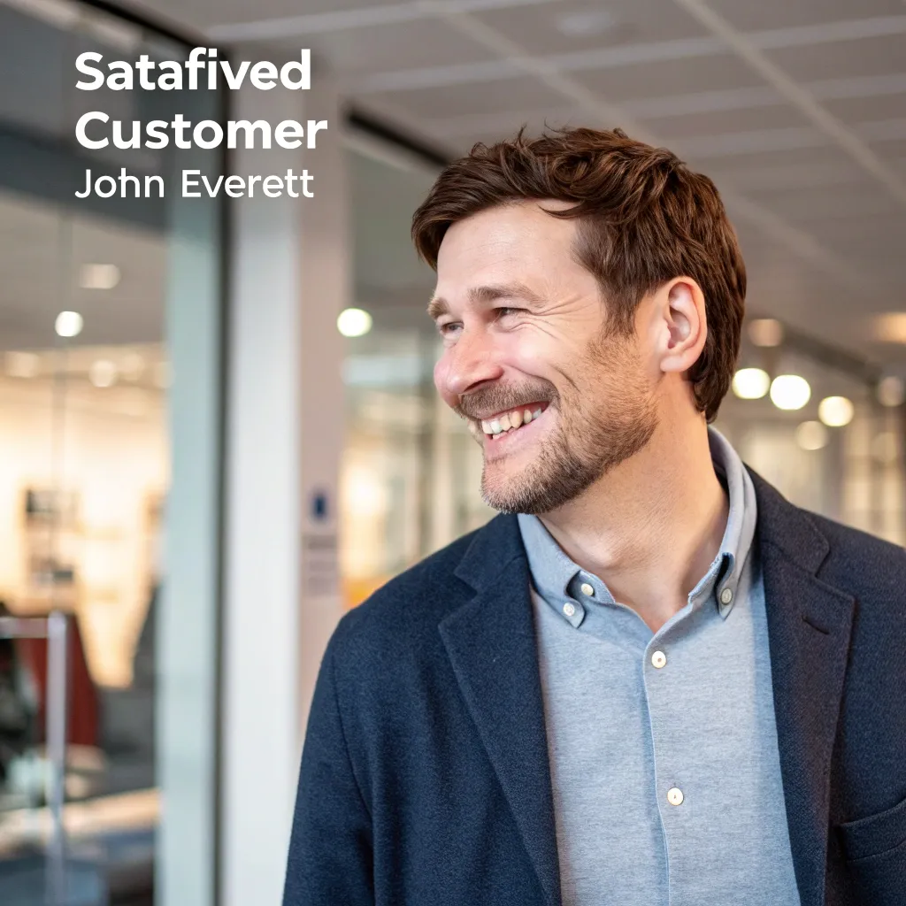 Satisfied customer John Everett